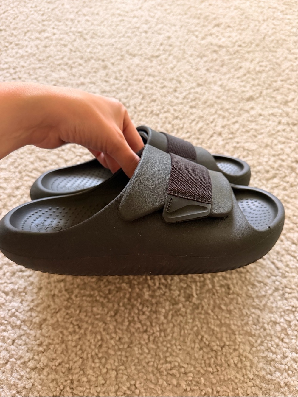 Crocs Slide Sandals with Adjustable Strap